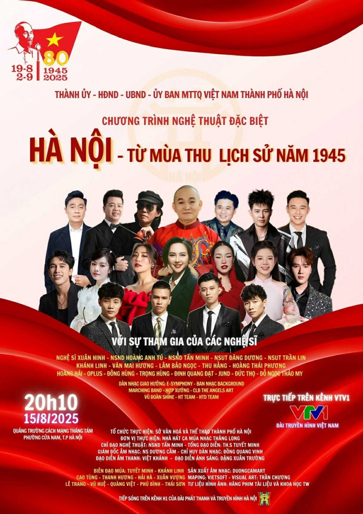 Nghệ sĩ biểu diễn trong đêm nghệ thuật