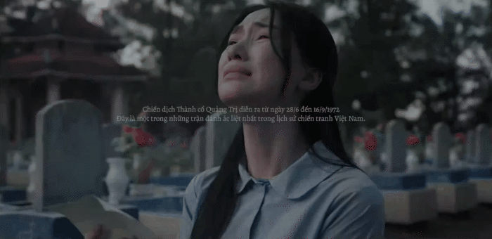 Cảnh quay tại Nghĩa trang Trường Sơn, Quảng Trị