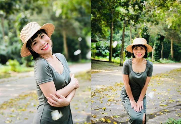 MC Bạch Dương trẻ trung ở tuổi 50