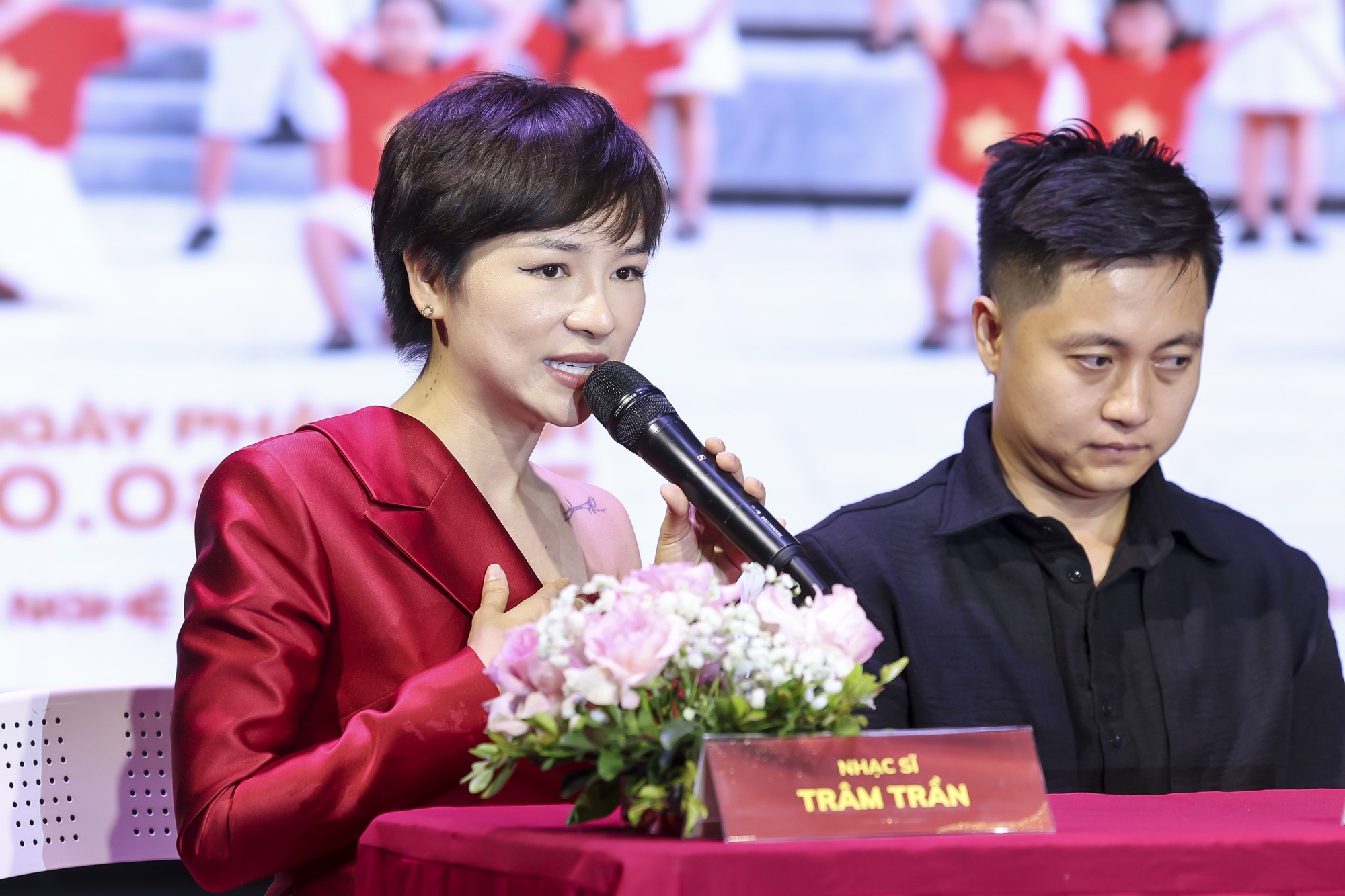 Nhạc sĩ Trâm Trần.
