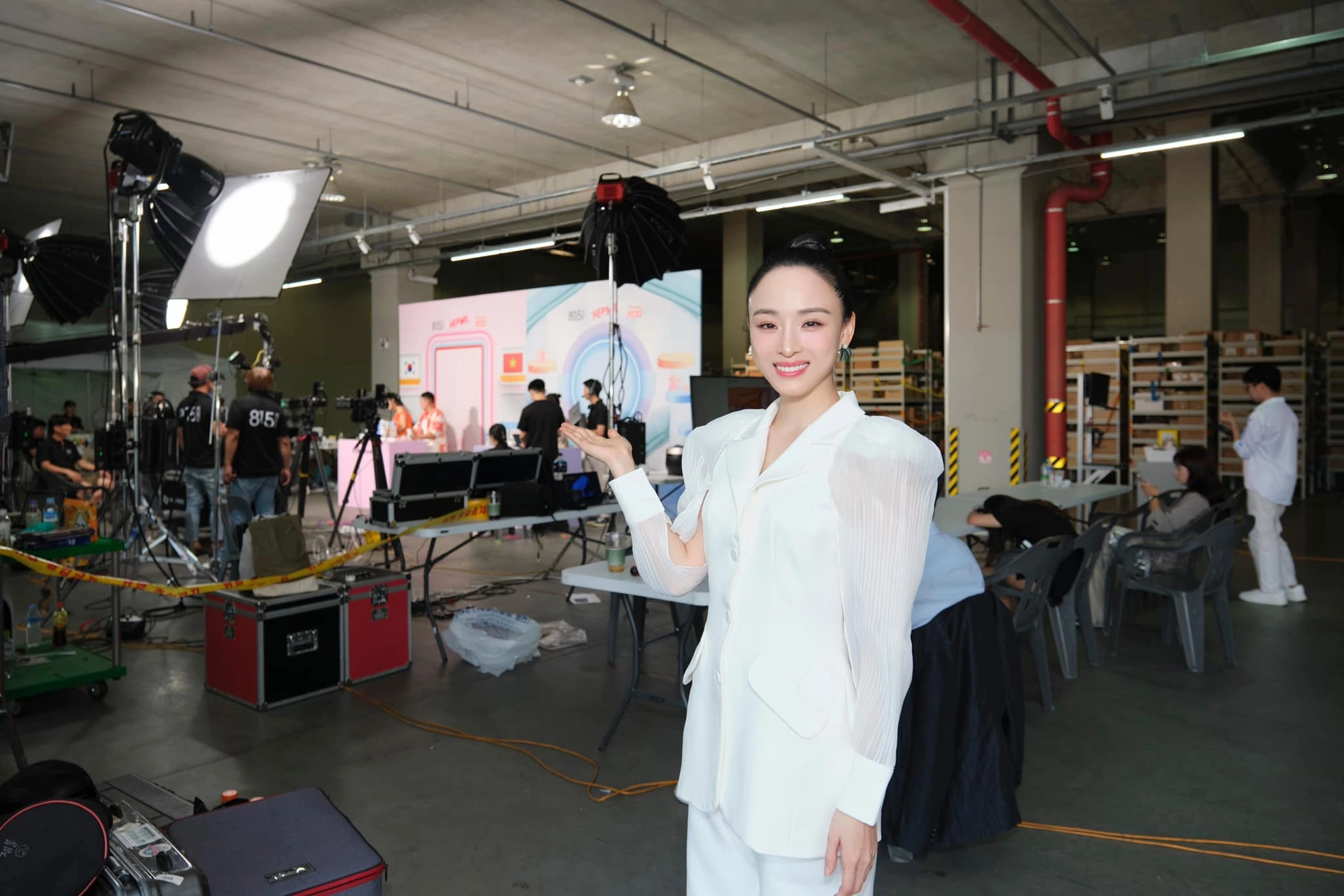 Trương Hồ Phương Nga livestream bán hàng nước ngoài