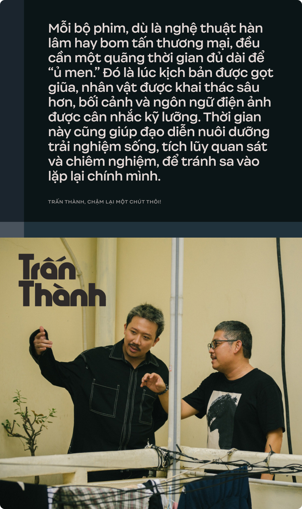 Khả năng sáng tạo đa dạng đề tài của Trấn Thành