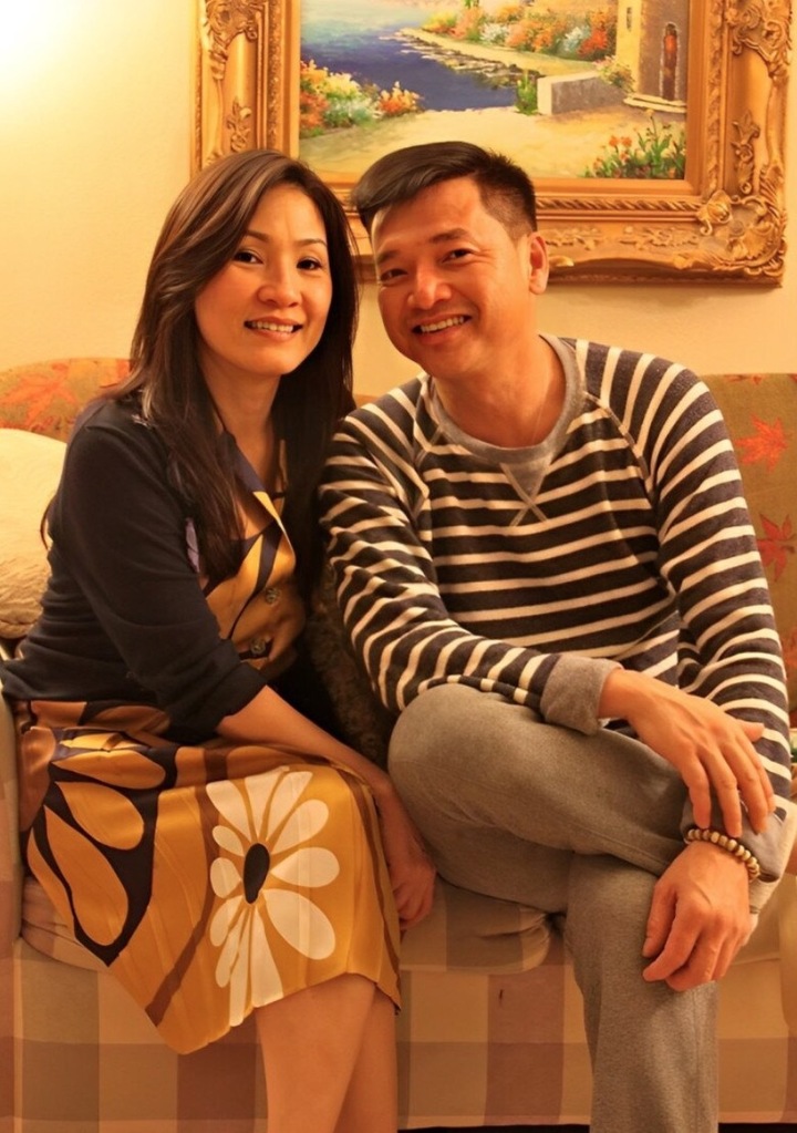 Quang Minh và Hồng Đào trước khi ly hôn