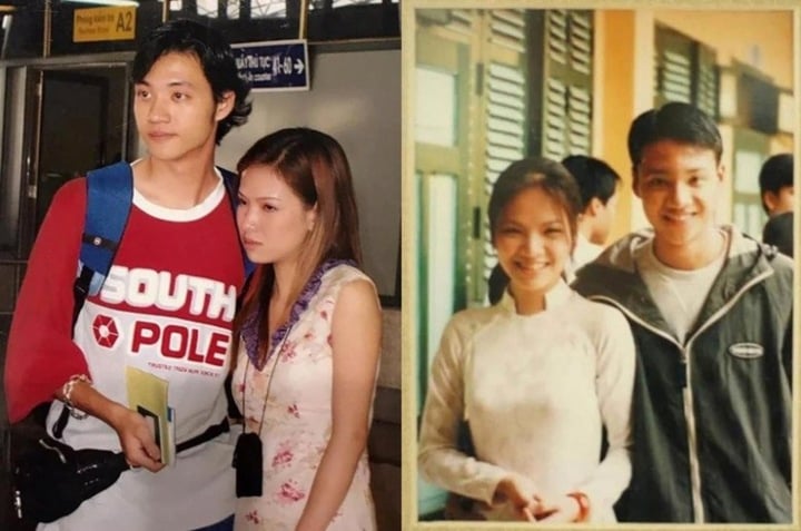 Khải Anh và Đan Lê ngày còn trẻ