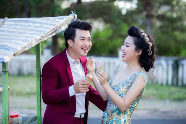 Lê Khánh và Tuấn Khải thời sinh viên