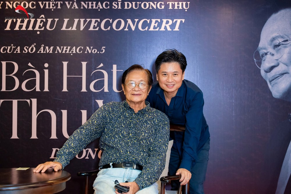 Gặp gỡ giữa nhạc sĩ Dương Thụ và NSND Tấn Minh