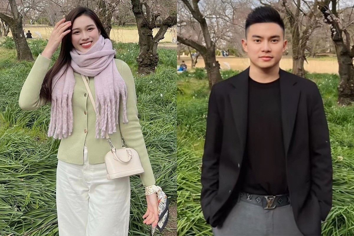 Hình ảnh Đỗ Thị Hà và thiếu gia Viết Vương trong thời gian hẹn hò