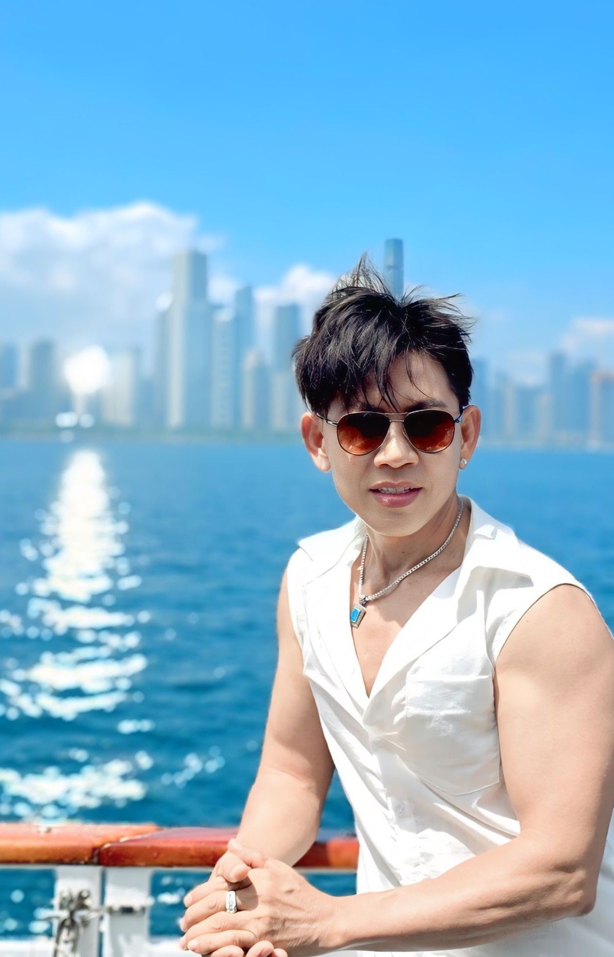 Tập luyện thể thao của Mai Tuấn