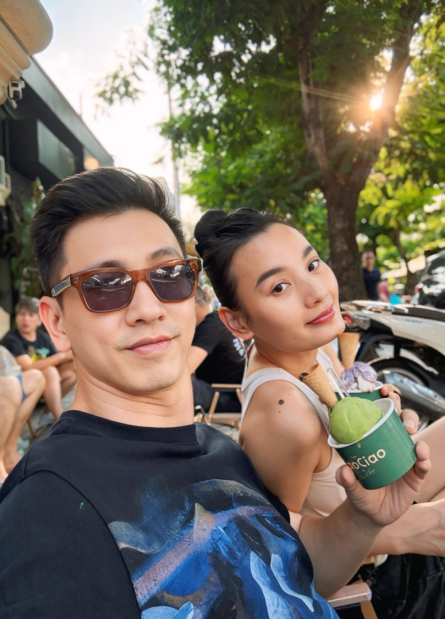 Cuộc sống giản dị của Đỗ An và Lê Thuý Cặp đôi trong những khoảnh khắc đời thường