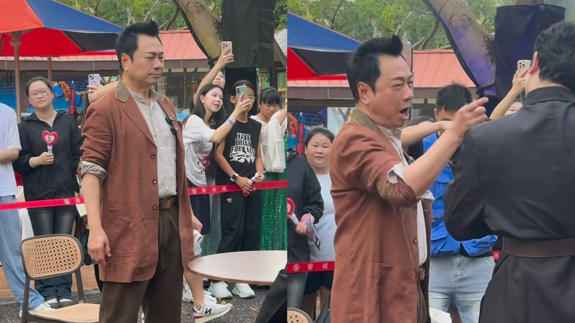 Lê Diệu Tường biểu diễn mua vui cho du khách