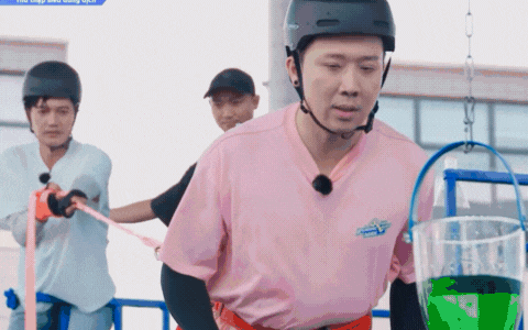 Trấn Thành lấy nước Running Man