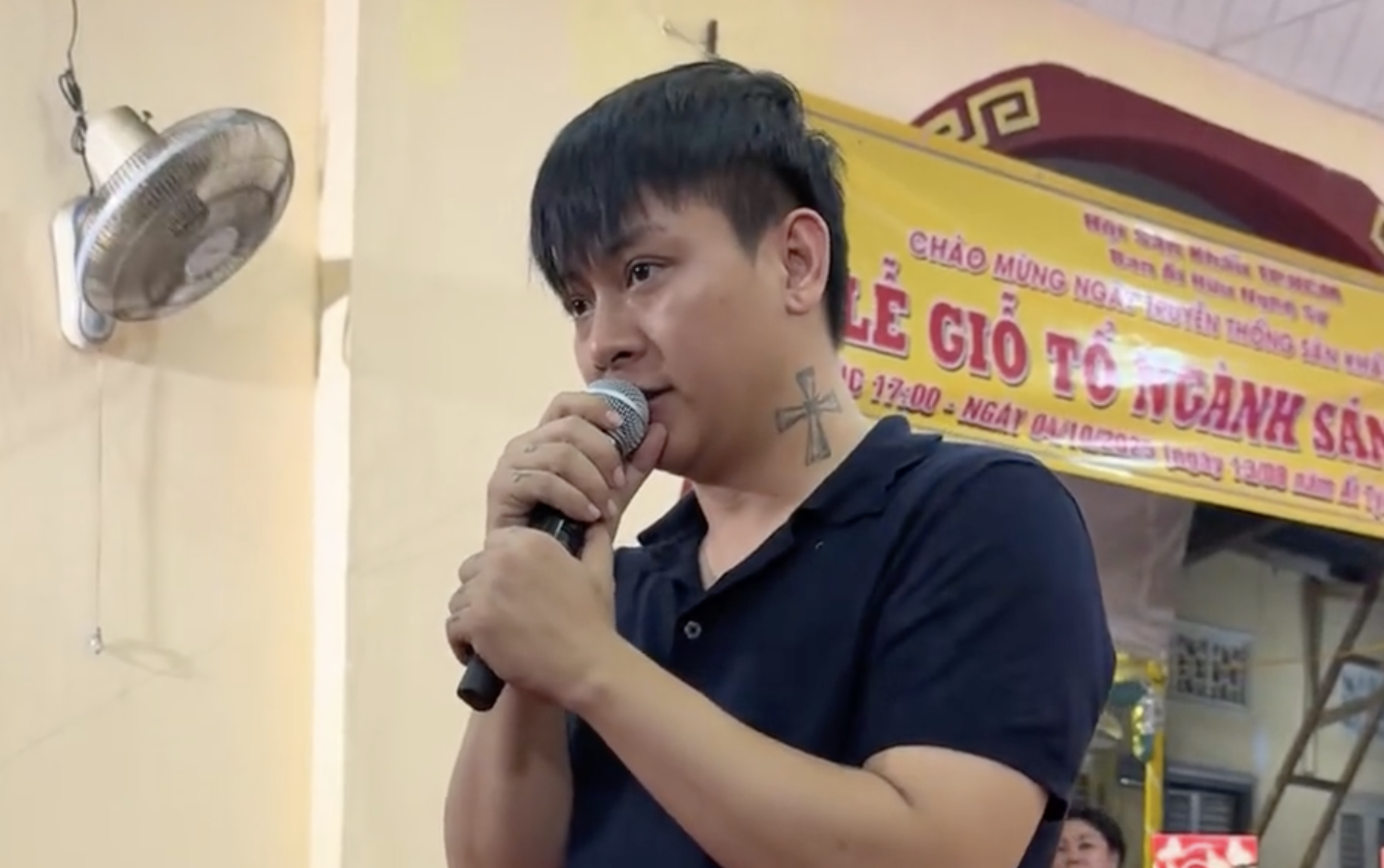 Diện mạo của Hoài Lâm trong lần lộ diện ở lễ giỗ Tổ mới đây
