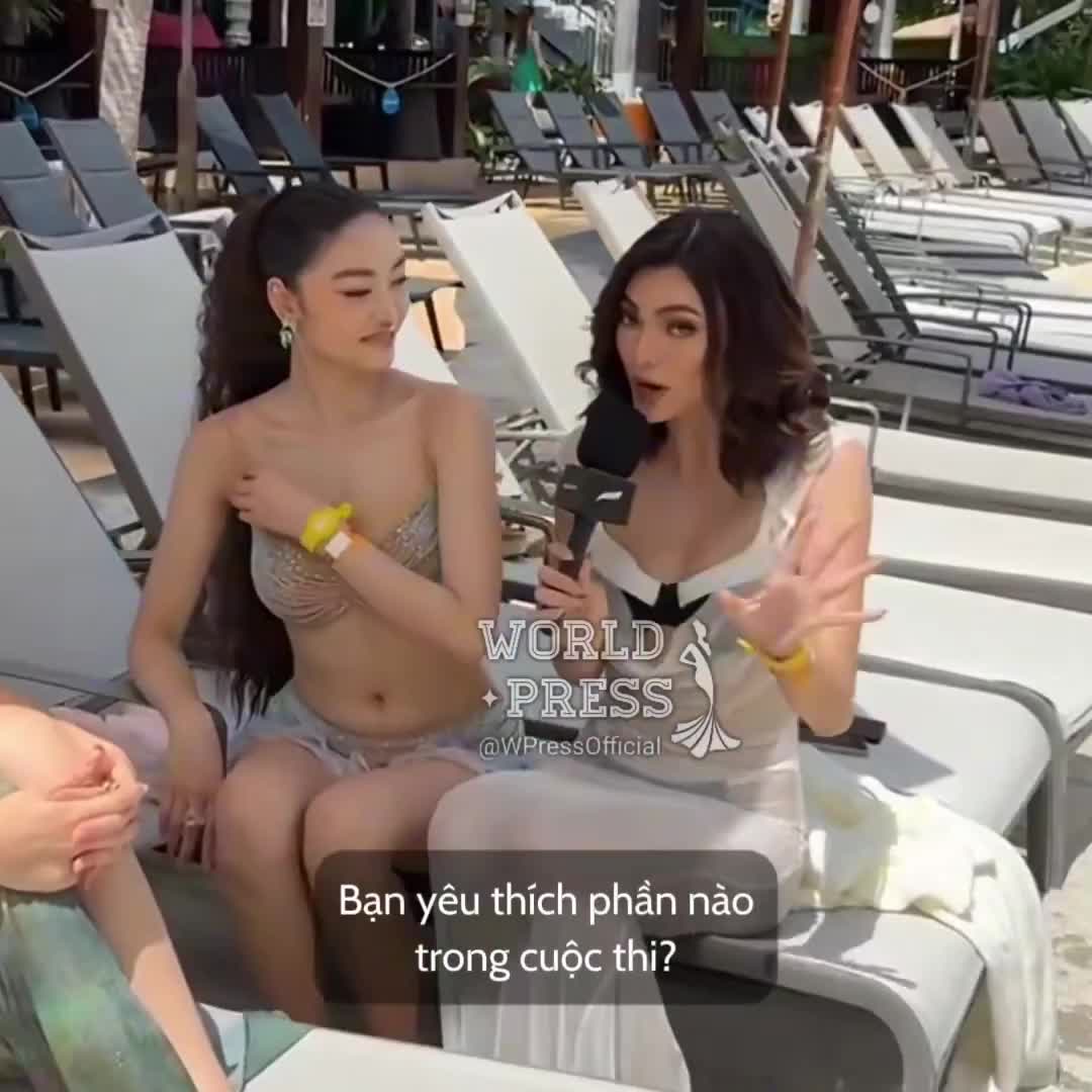 Yến Nhi trả lời tiếng Anh lạc đề