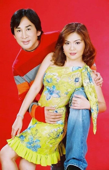 Ảnh chân dung Trinh Trinh cùng NSƯT Kim Tử Long