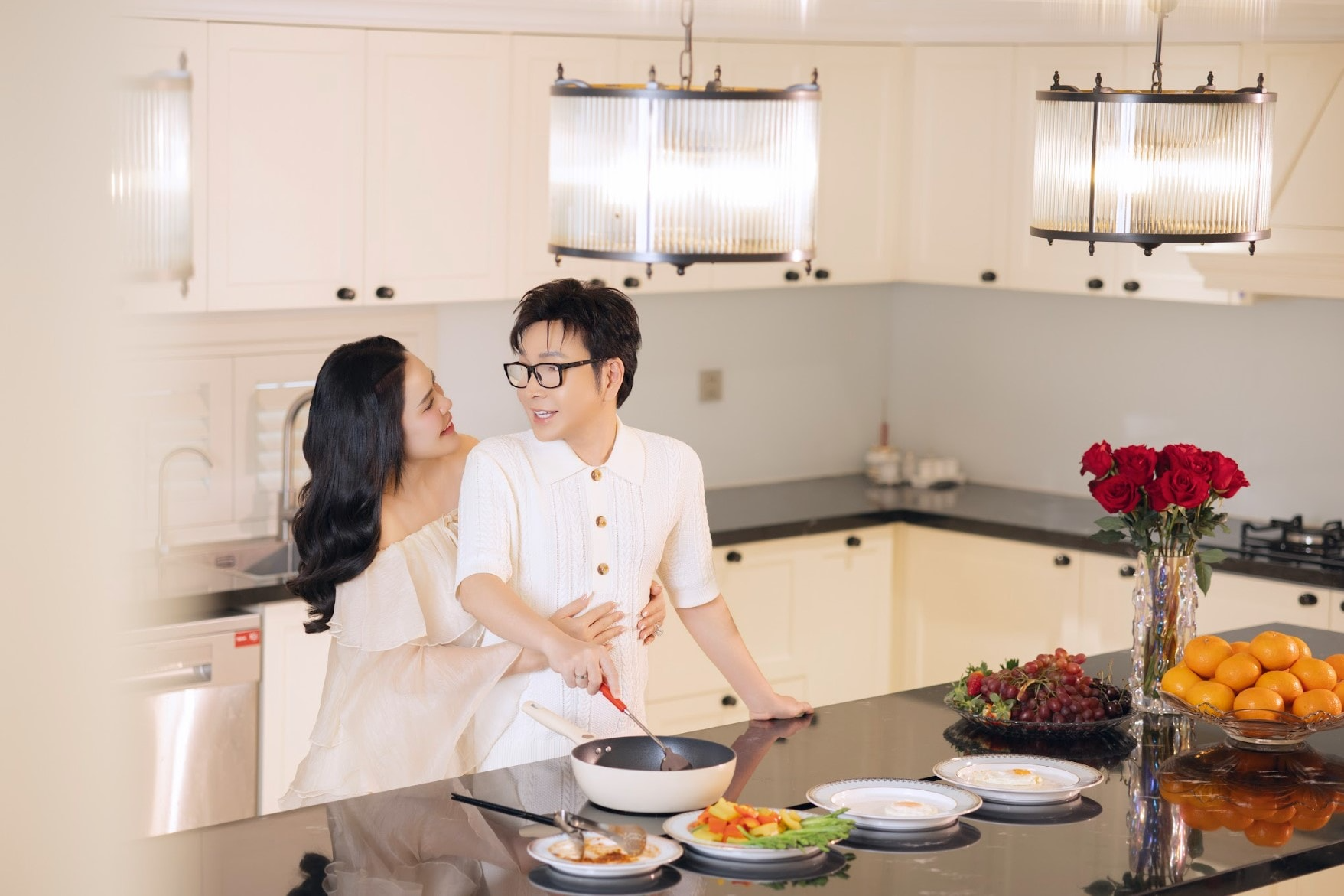 Khu vực bếp biệt thự