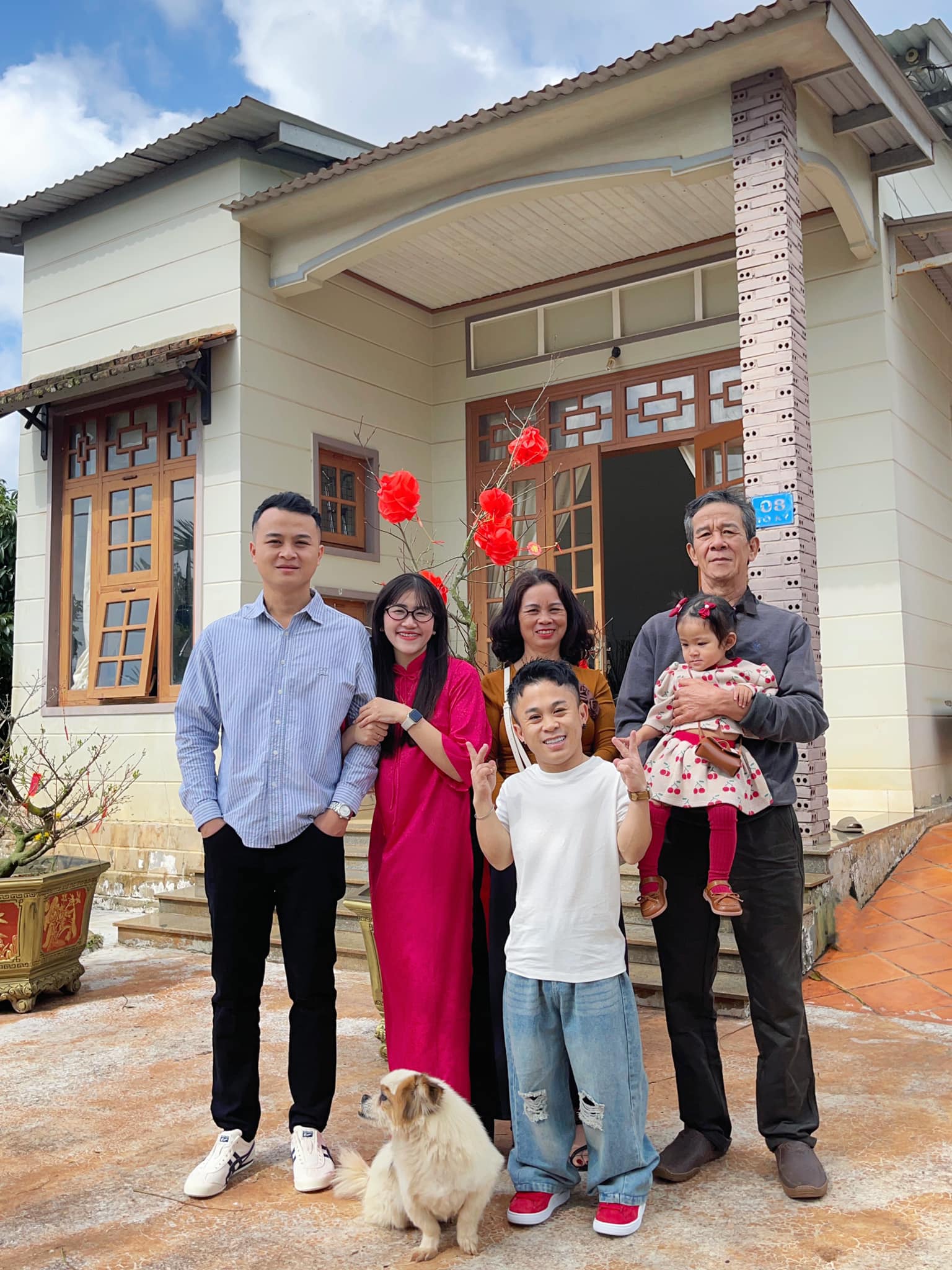 Nam diễn viên bên gia đình