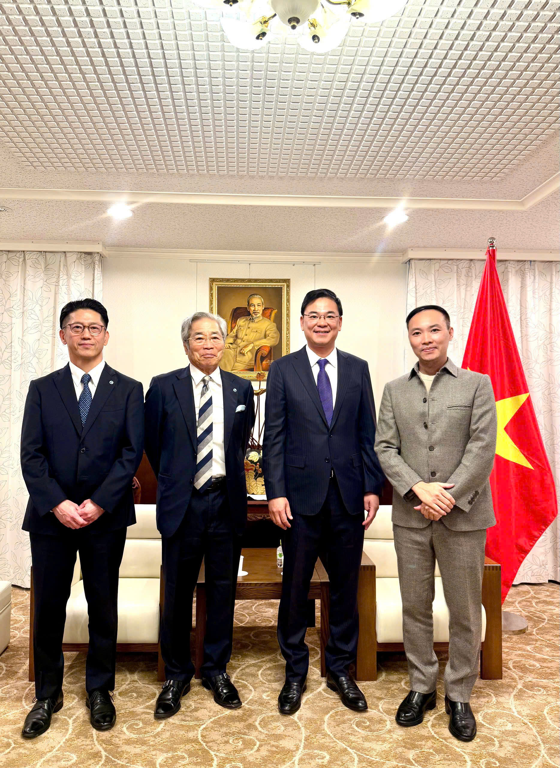 Nam đạo diễn tại buổi vinh danh