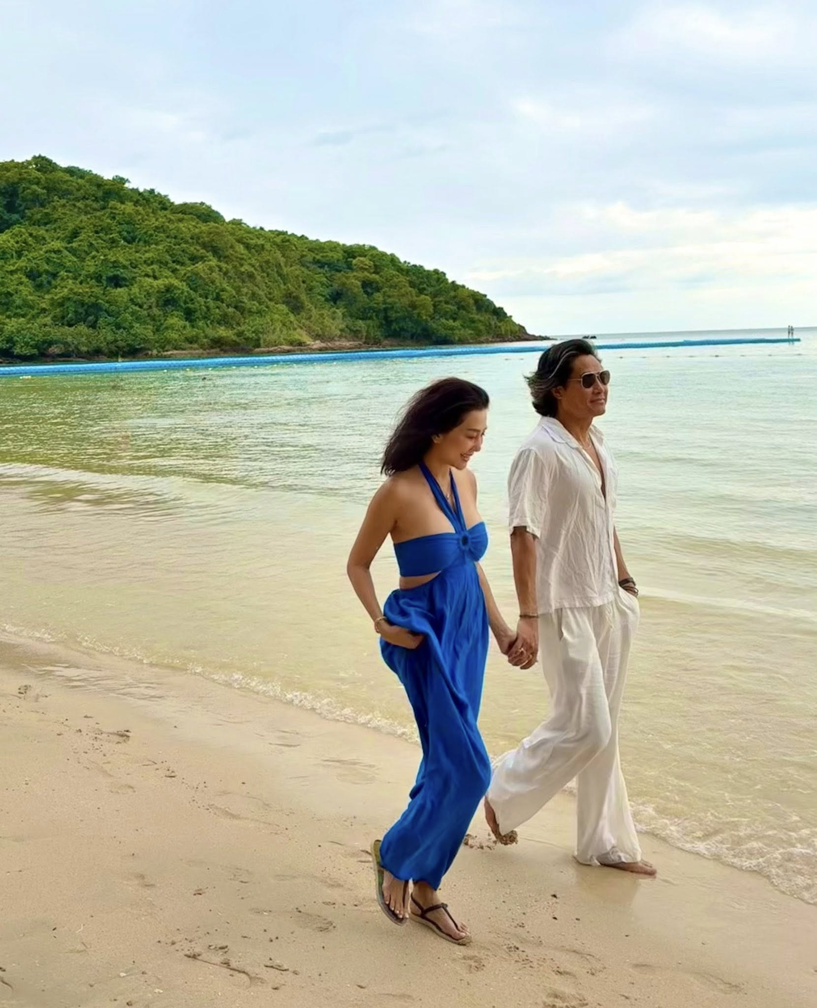 Gia đình nhỏ ấm áp của Nguyễn Cao Kỳ Duyên và Trịnh Hội Cặp đôi sống cùng con gái lớn