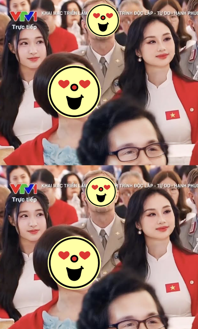 Phương Nhi trên sóng truyền hình Visual tươi tắn của Phương Nhi trên sóng trực tiếp