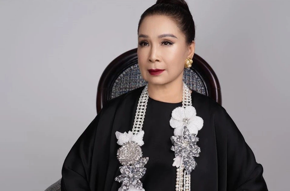 NSND Kim Xuân trong một dự án mới NSND Kim Xuân trên phim trường