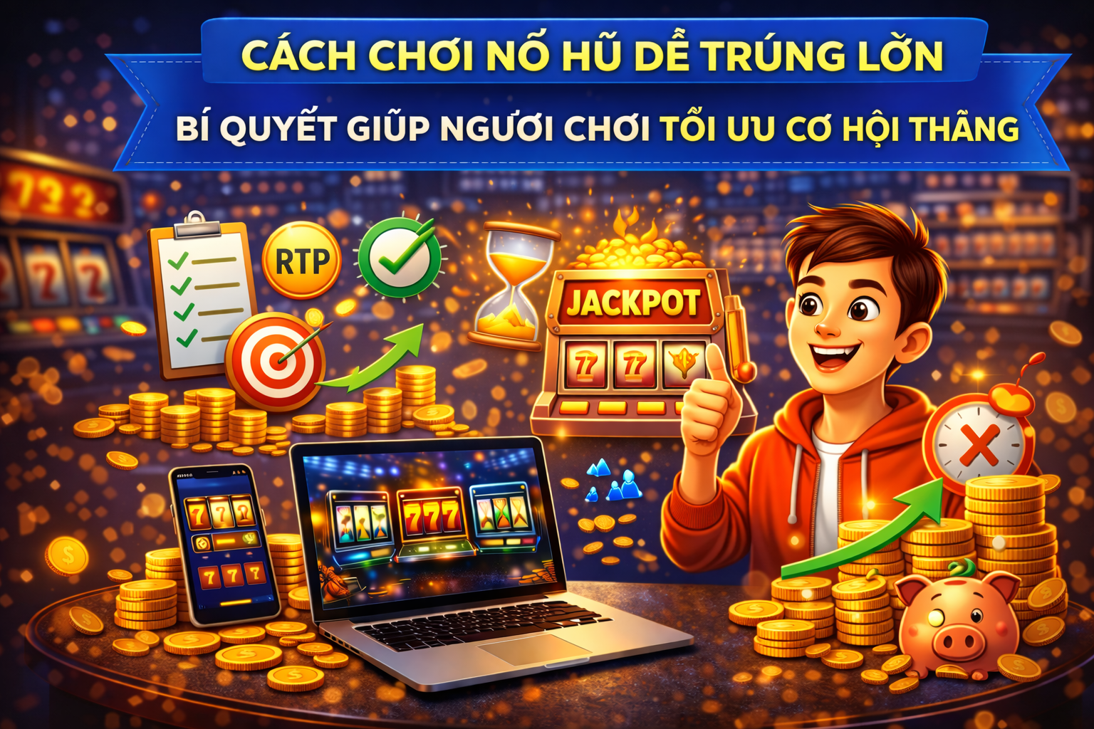Cách chơi nổ hũ hiệu quả