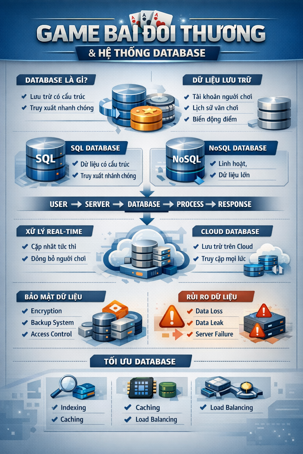 Hệ thống cơ sở dữ liệu game bài